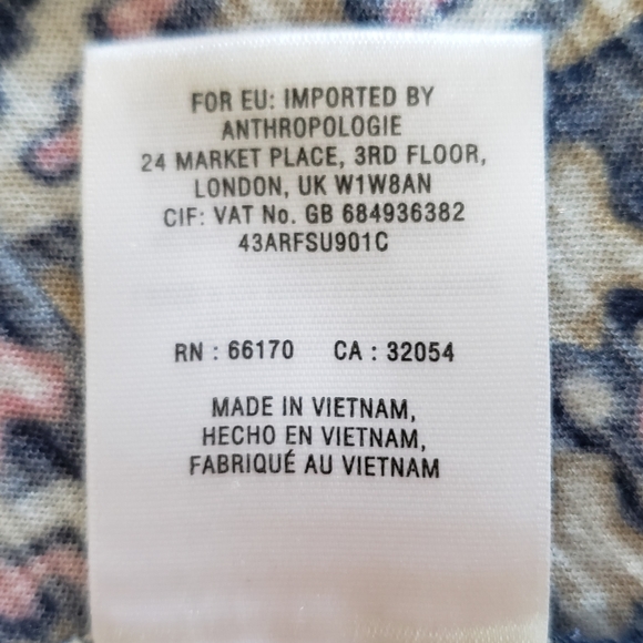 Anthropologie Akemi + Kin Asymmetrical Galapa Split Neck Tank Top - Picture 9 of 9